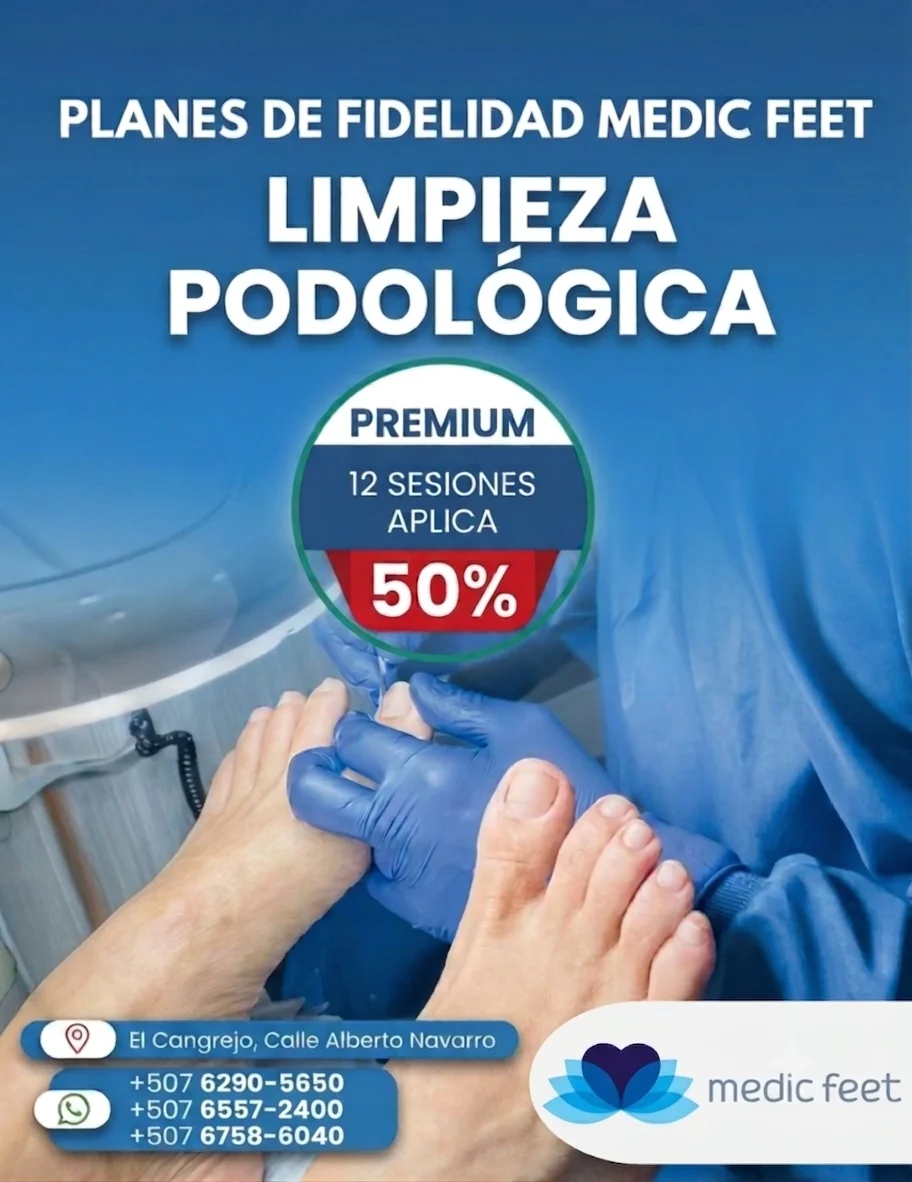 Plan 12 Limpiezas Podológicas a Mitad de Precio
